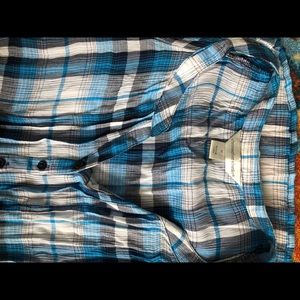 Short sleeve plaid shirt
